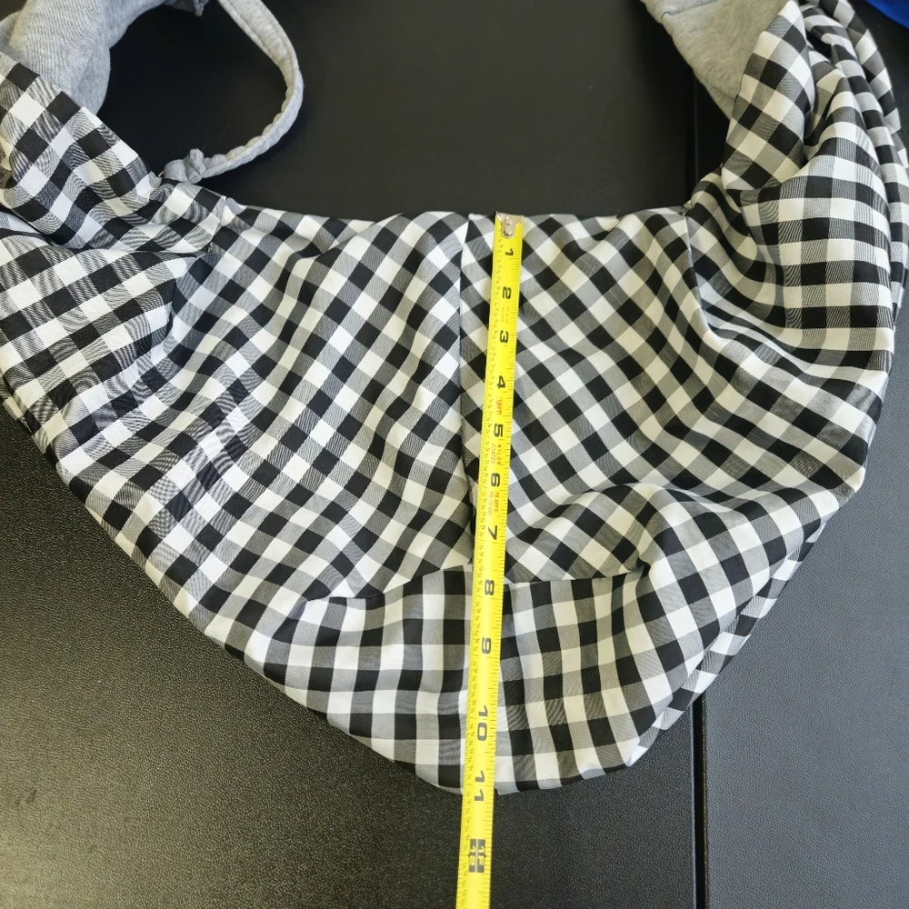 Reverisble Small Pet Sling Carrier Bag Shoulder Crossbody Holder Up To 10lbs